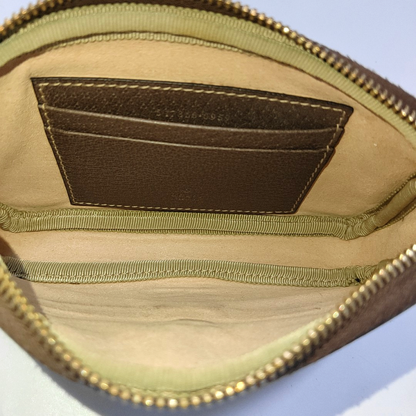 Authenticated pre-owned  Ophidia Monogram Coated Canvas Beige - Clutch at Looply