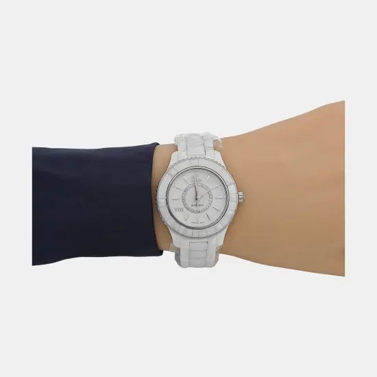 Dior Vill 34mm White Automatic Watch