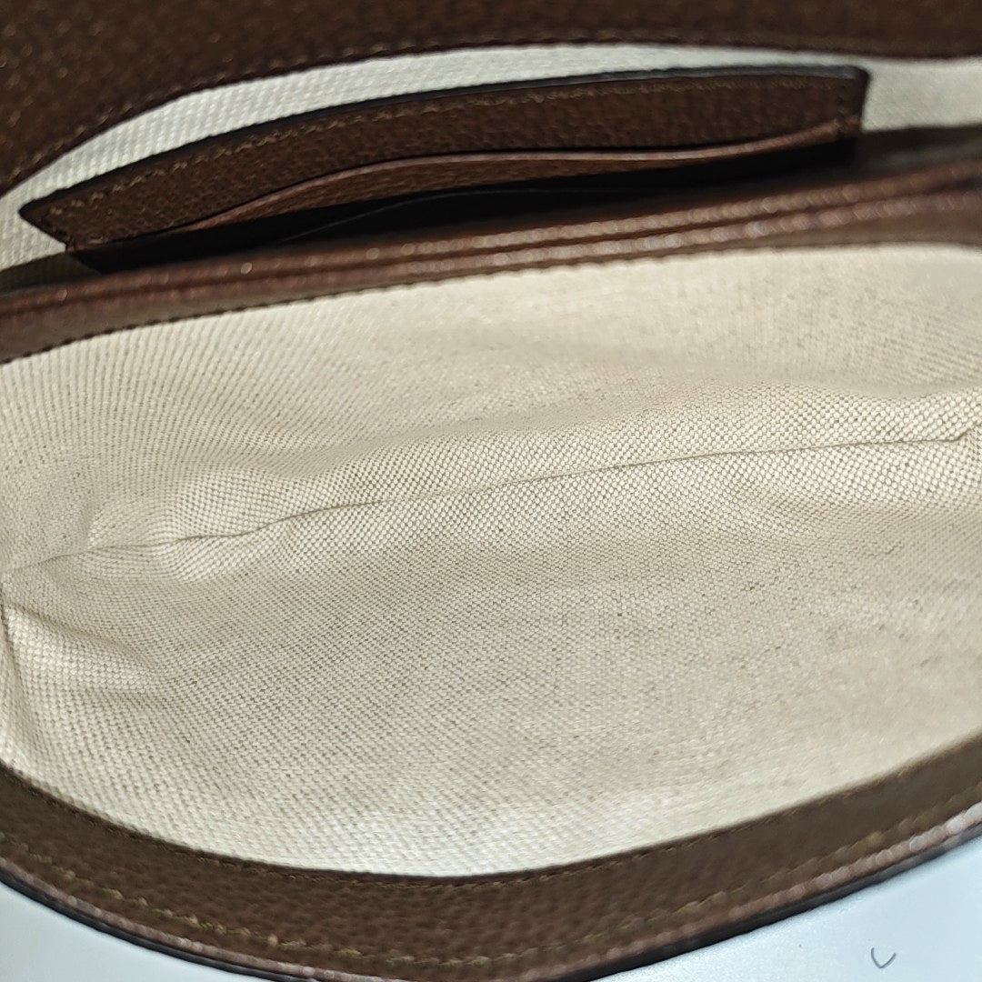 Authenticated pre-owned  Blondie Monogram Coated Canvas Beige - Belt Bag at Looply