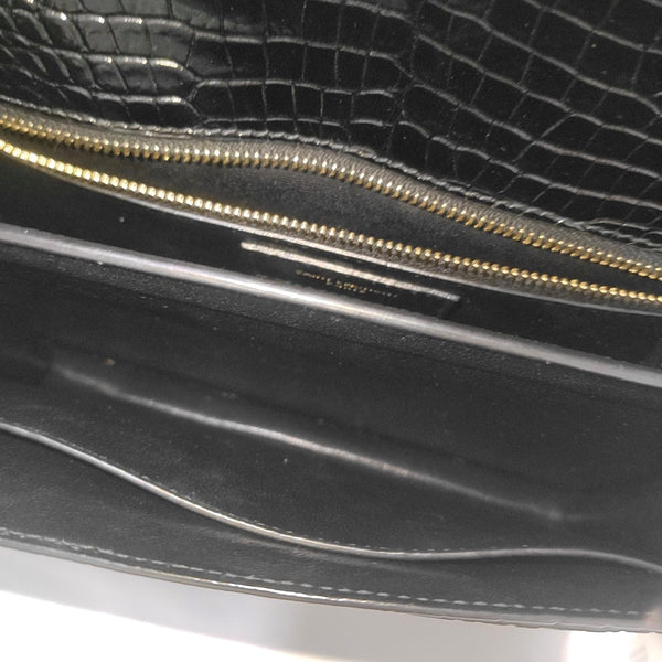 CASSANDRA Medium Calfskin Black