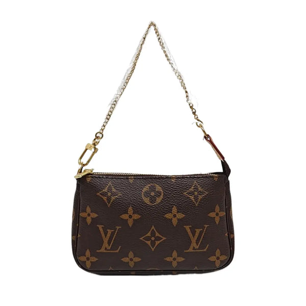 ACCESSOIRES Mini Monogram Coated Canvas Brown