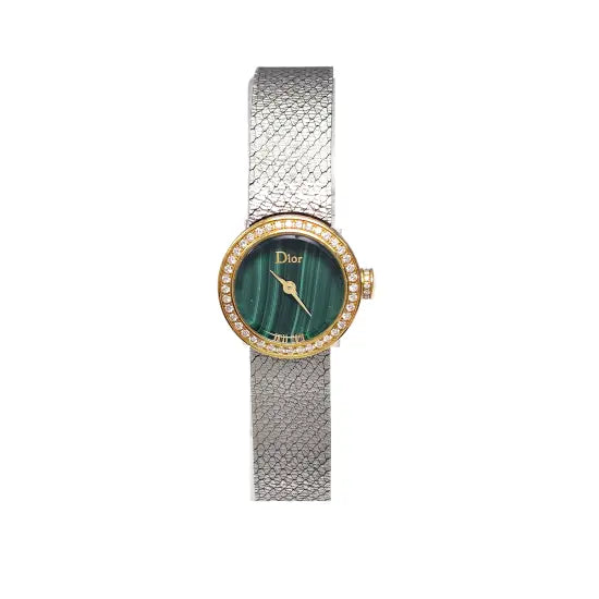 PREMIERE Reloj de cuarzo de acero inoxidable negro de 20 mm