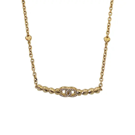 Authenticated pre-owned  23S Gold-tone Metal Necklace - Necklace at Looply