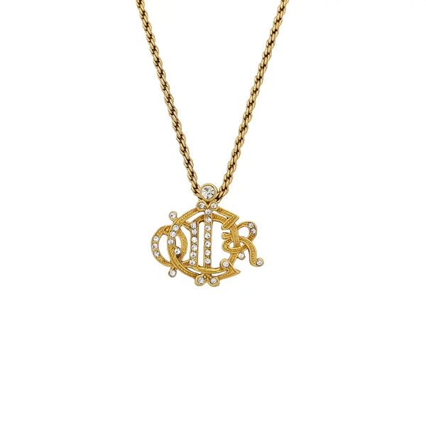 Authenticated pre-owned  Insignia Gold-tone Metal Necklace - Necklace at Looply