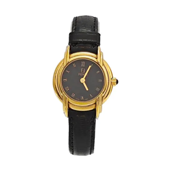 24.2mm Black Quartz Watch