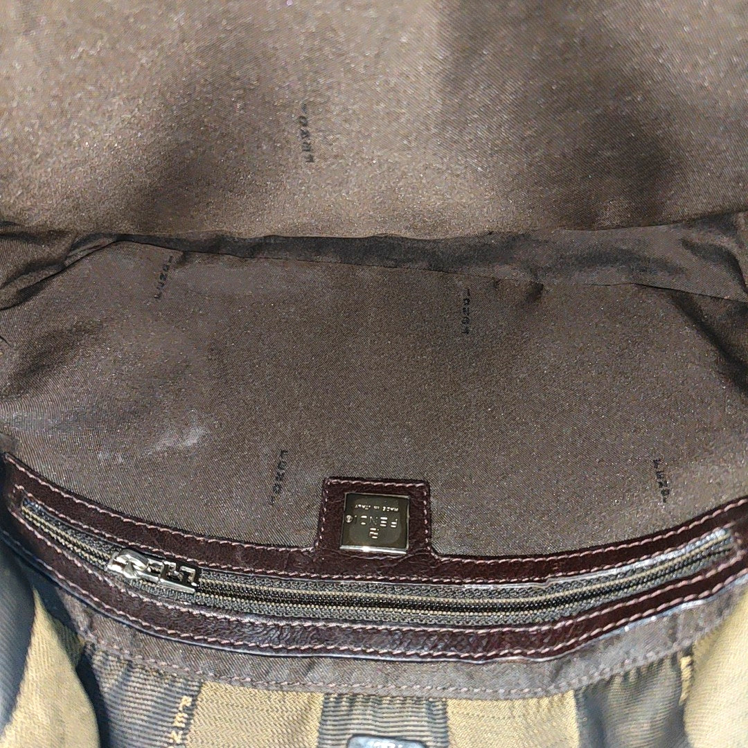 Fabric Shoulder Bag Multicolor
