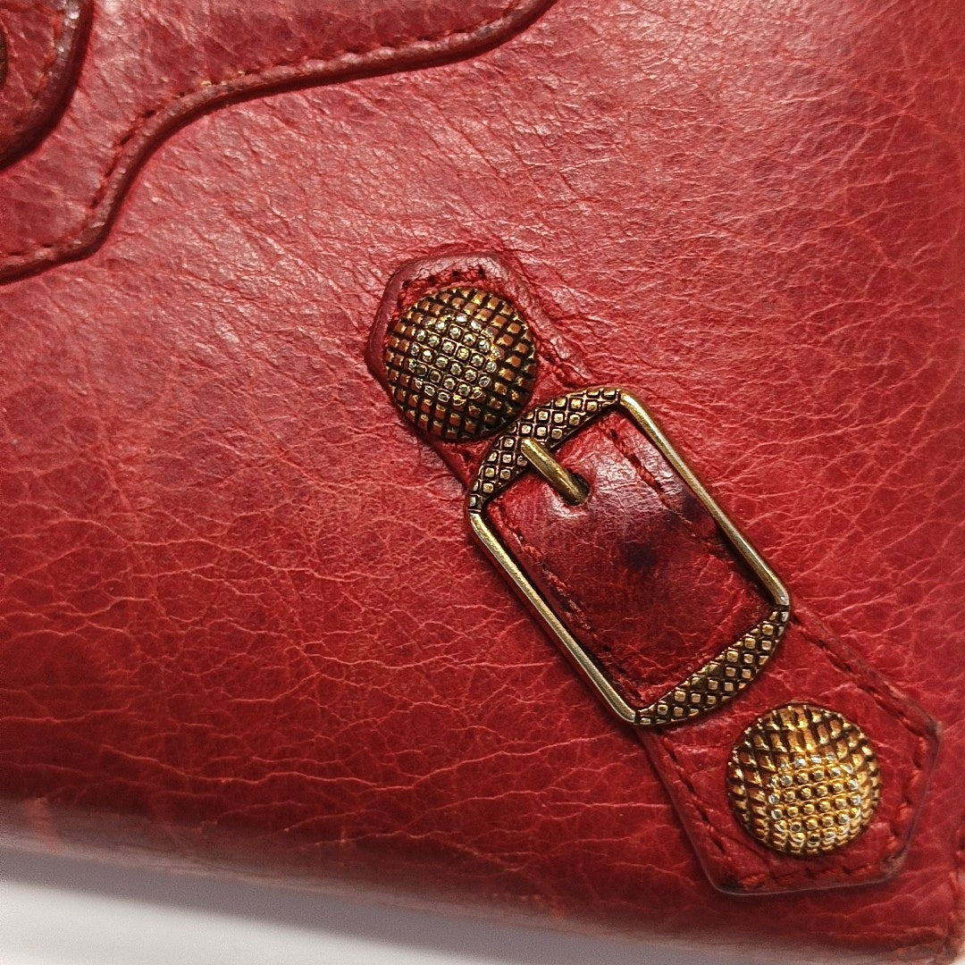 Authenticated pre-owned  Classic City Lambskin Red Wallet - Wallet at Looply
