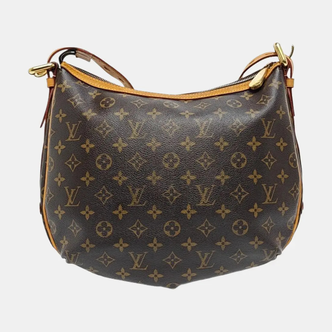 TULUM GM Monogram Coated Canvas Brown