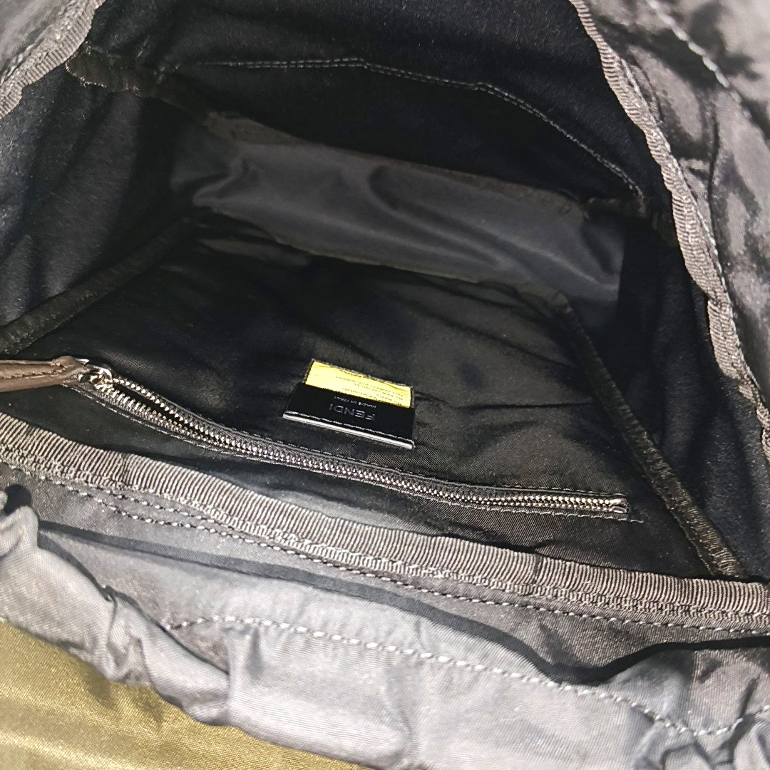 Nylon Belt Bag Green