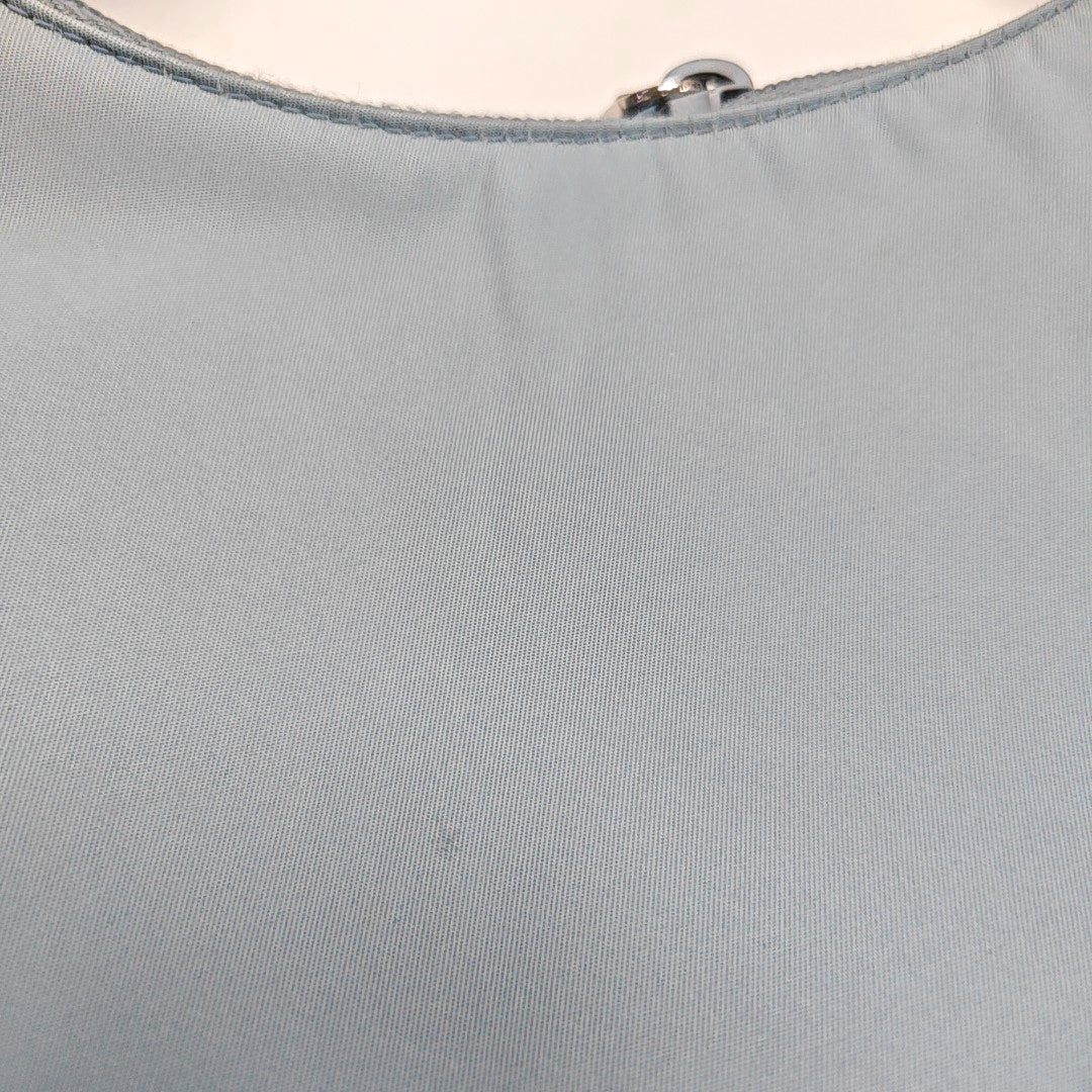 Authenticated pre-owned  Reedition2000 Mini Nylon Blue - Top Handle Bag at Looply