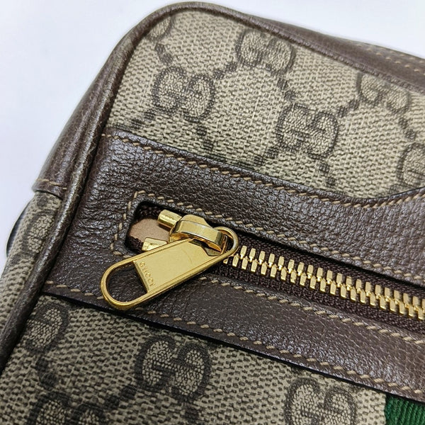 Authenticated pre-owned  Ophidia Small Monogram Coated Canvas Beige - Belt Bag at Looply