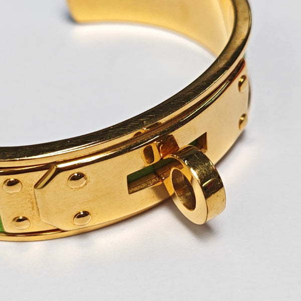 Authenticated pre-owned  Kelly Gold-tone Metal Bracelet - Bracelet at Looply