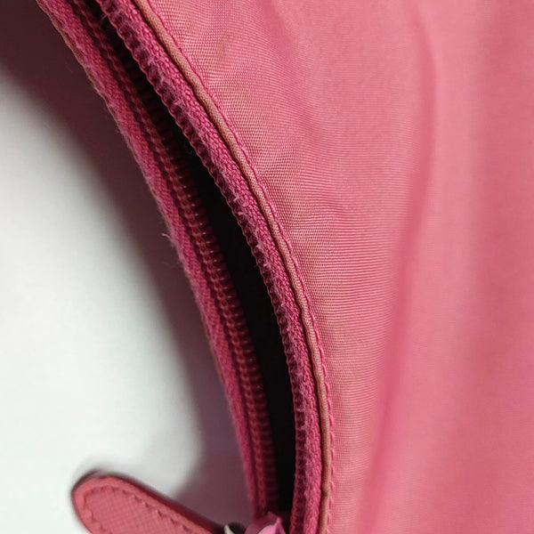 Authenticated pre-owned  Reedition2000 Mini Nylon Pink - Top Handle Bag at Looply