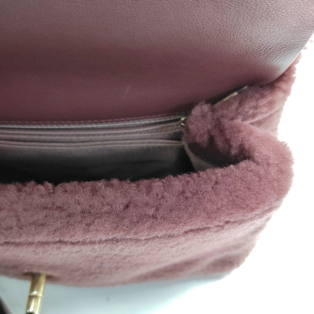 Authenticated pre-owned  Coco Handle Small Velvet Red - Crossbody Bag at Looply