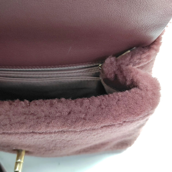 Authenticated pre-owned  Coco Handle Small Velvet Red - Crossbody Bag at Looply
