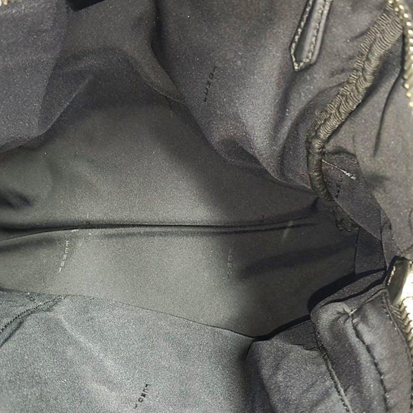 Calfskin Backpack Black
