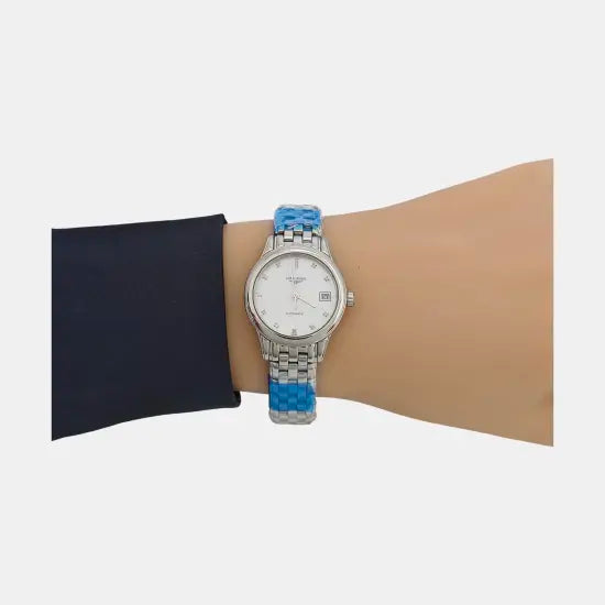 Flagship 26mm White Stainless Steel Automatic Watch