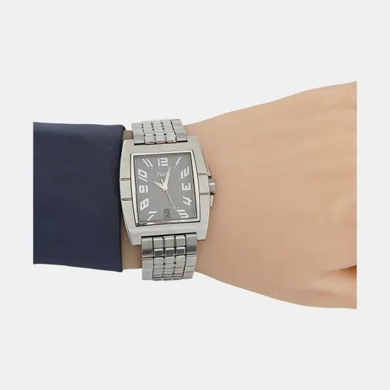 Reloj automático blanco de 30 mm