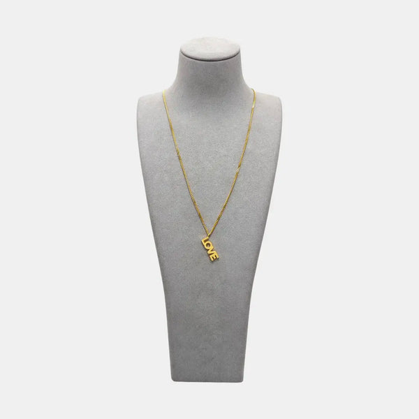 Authenticated pre-owned  Gold-Tone Metal Necklace - Necklace at Looply
