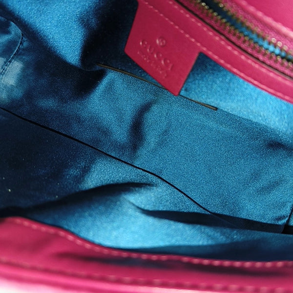 Authenticated pre-owned  GG Marmont Medium Velvet Pink - Crossbody Bag at Looply