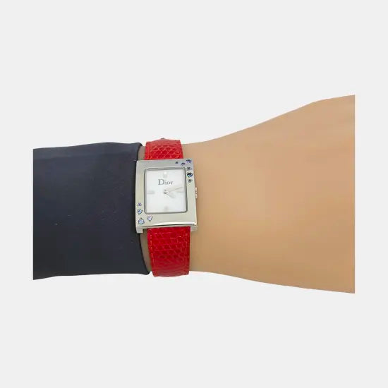 La parisienne 19.2mm White Quartz Watch