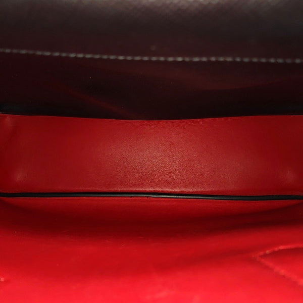 Double Saffiano Calfskin Black
