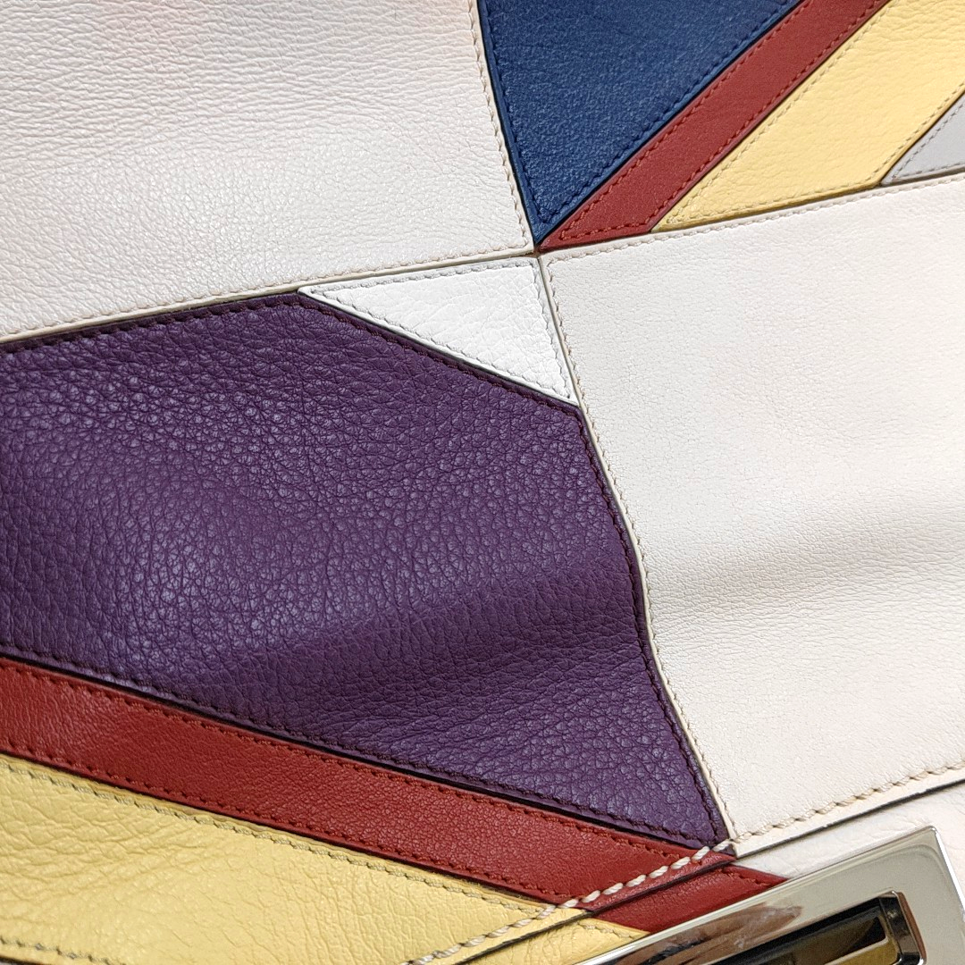 Authenticated pre-owned  Peekaboo Calfskin Multicolor - Shoulder Bag at Looply