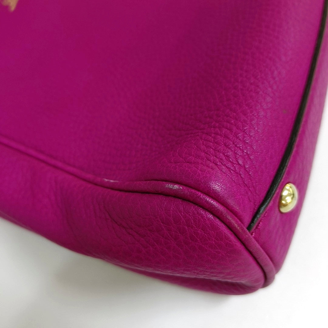 Authenticated pre-owned  Bamboo 1947 Calfskin Pink - Shoulder Bag at Looply