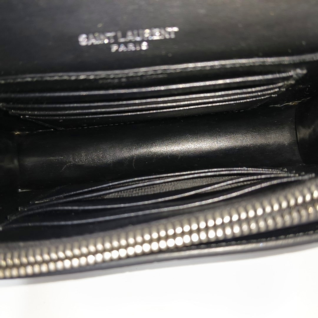 SUNSET Mini Calfskin Black