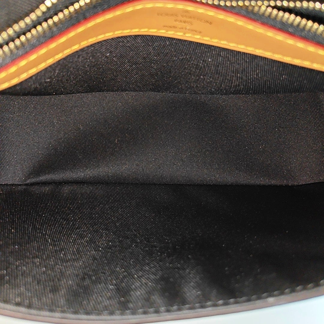 DIANE Monogram Coated Canvas Brown