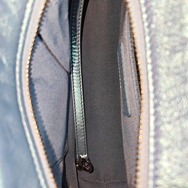 GABRIELLE Small Quilted Calfskin Metallic
