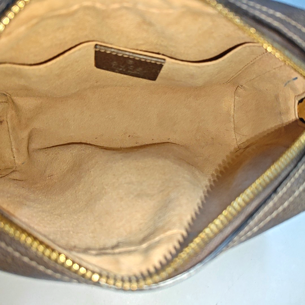Authenticated pre-owned  Ophidia Small Monogram Coated Canvas Beige - Belt Bag at Looply