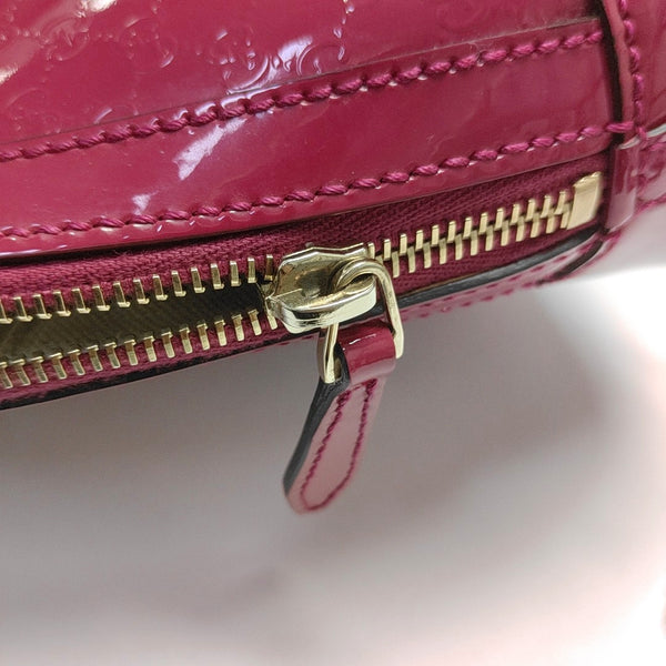 Authenticated pre-owned  Microguccissima Monogram Calfskin Pink - Top Handle Bag at Looply