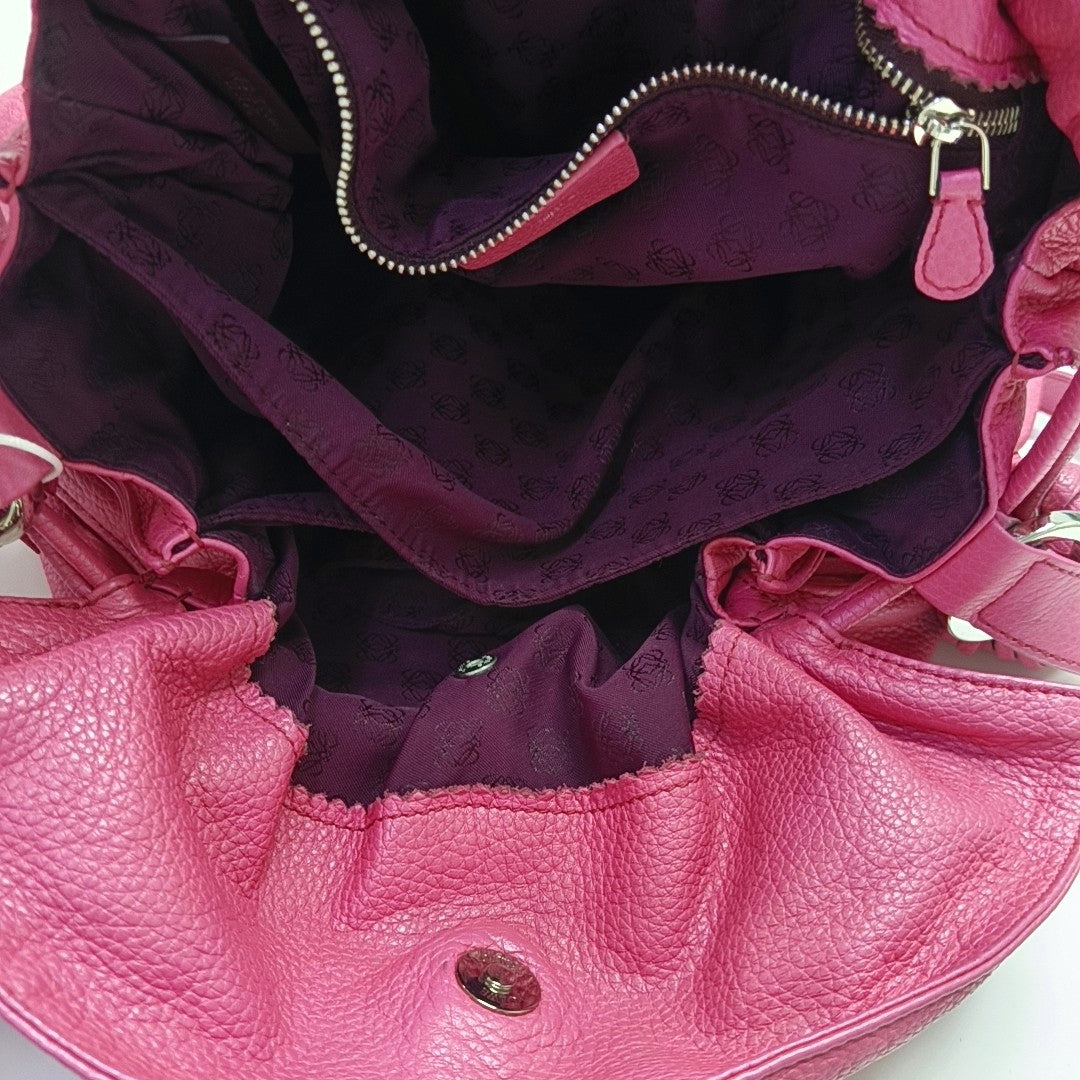 Authenticated pre-owned  Flamenco Calfskin Pink - Shoulder Bag at Looply