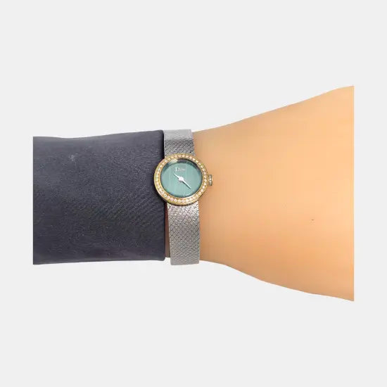 PREMIERE Reloj de cuarzo de acero inoxidable negro de 20 mm