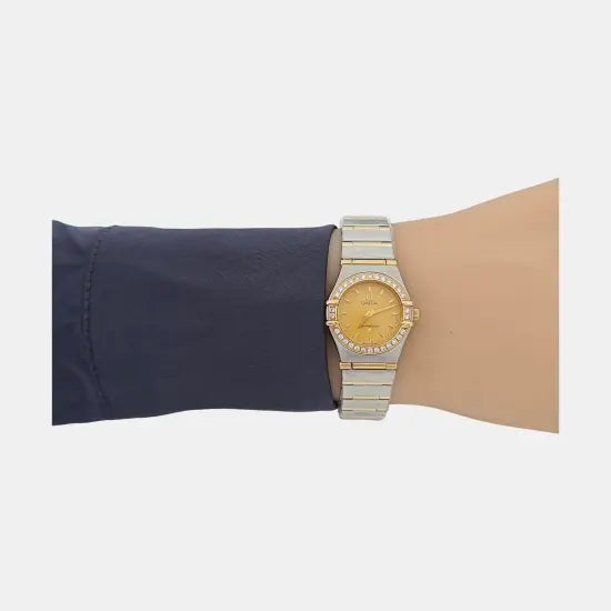CONSTELLATION 22.5mm Gold Quartz Watch