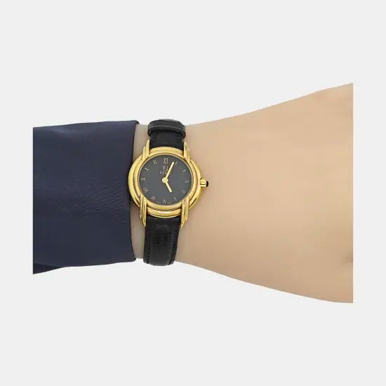 24.2mm Black Quartz Watch