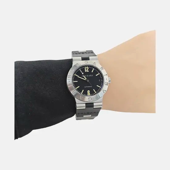 Reloj automático blanco de 30 mm