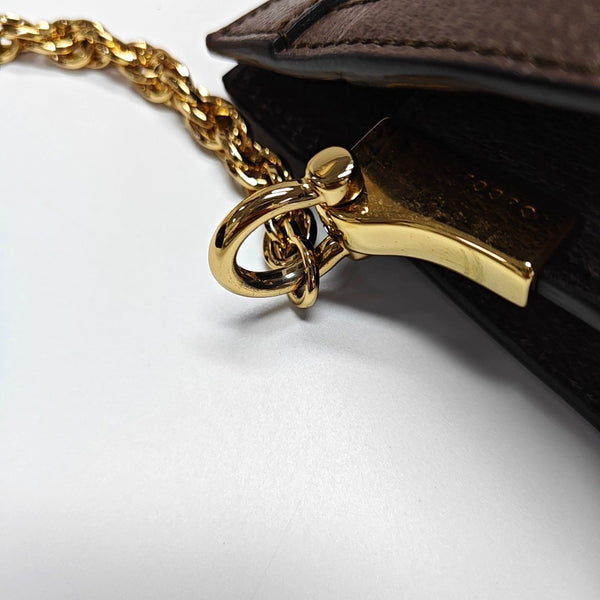 Authenticated pre-owned  Ophidia Small Monogram Coated Canvas Beige - Shoulder Bag at Looply