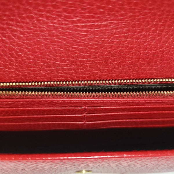Authenticated pre-owned  Interlocking G Calfskin Red - Shoulder Bag at Looply