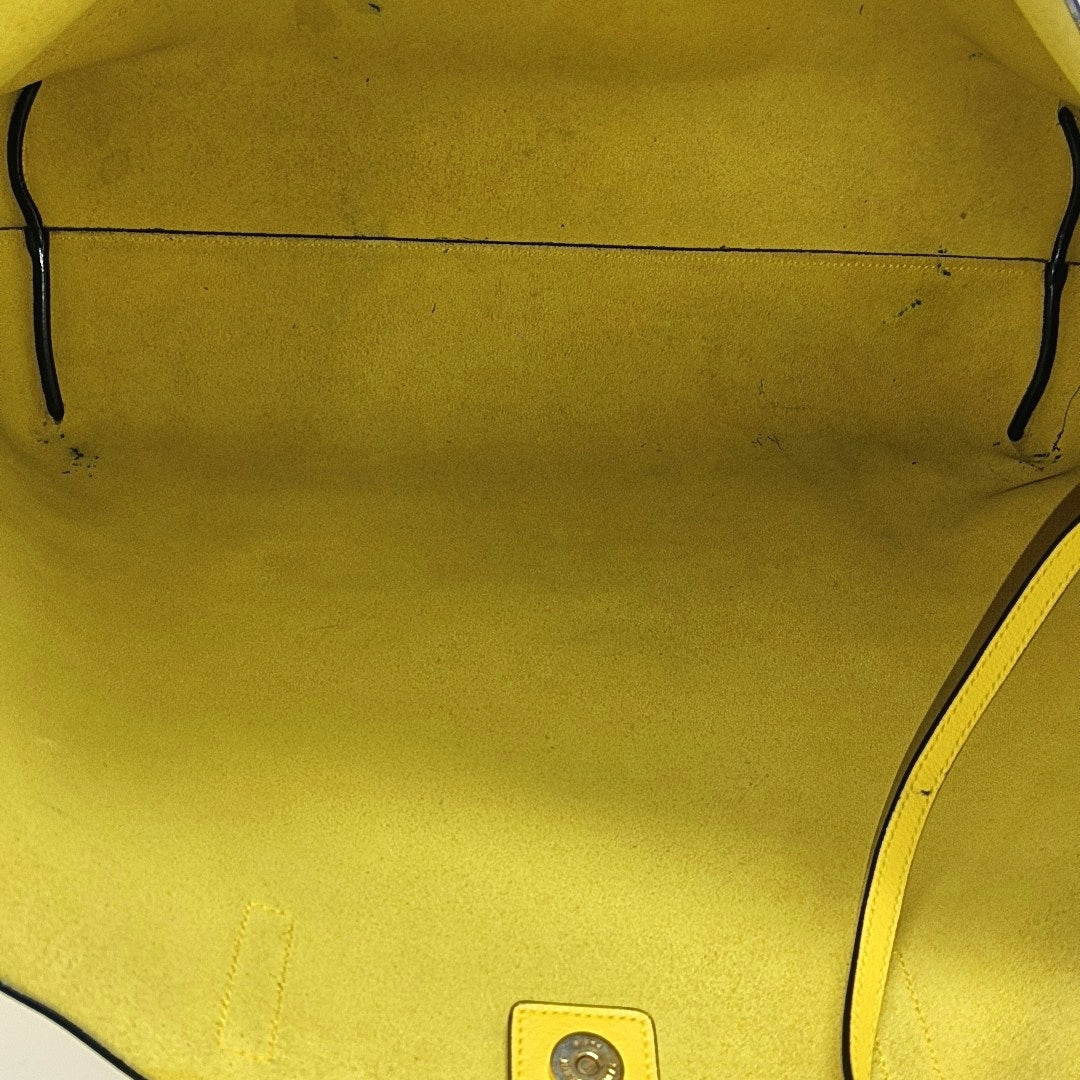 E/w Leather Yellow