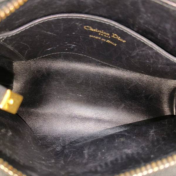 Miss Caro Mini Cannage Lambskin Black