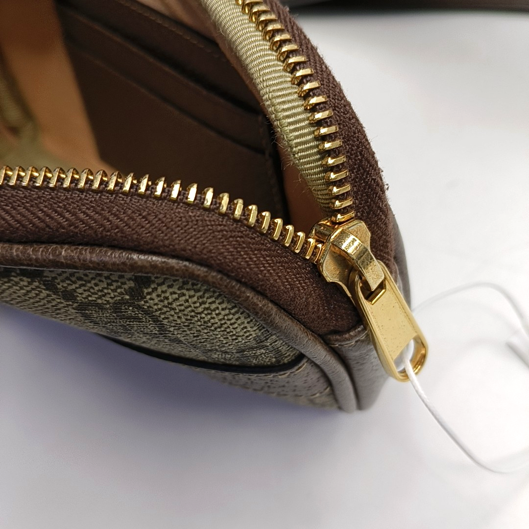 Authenticated pre-owned  Ophidia Monogram Coated Canvas Beige - Belt Bag at Looply