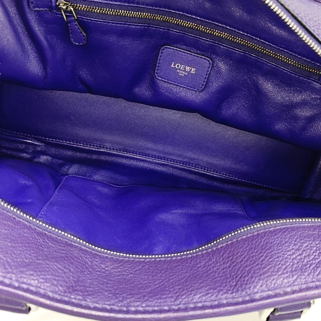 Authenticated pre-owned  Amazona Calfskin Purple - Top Handle Bag at Looply