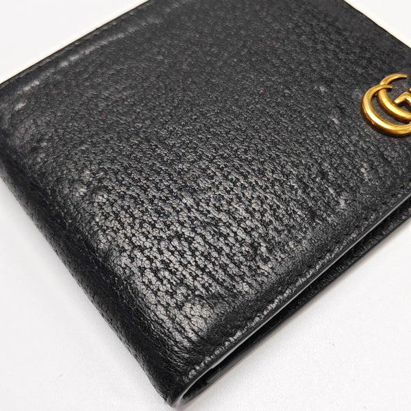 Authenticated pre-owned  GG Marmont Mini Calfskin Black Wallet - Wallet at Looply