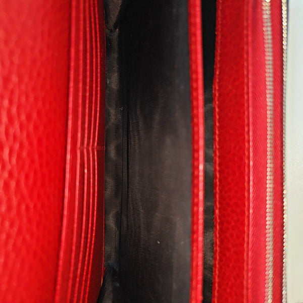 Authenticated pre-owned  Dionysus Super Mini Calfskin Red - Shoulder Bag at Looply