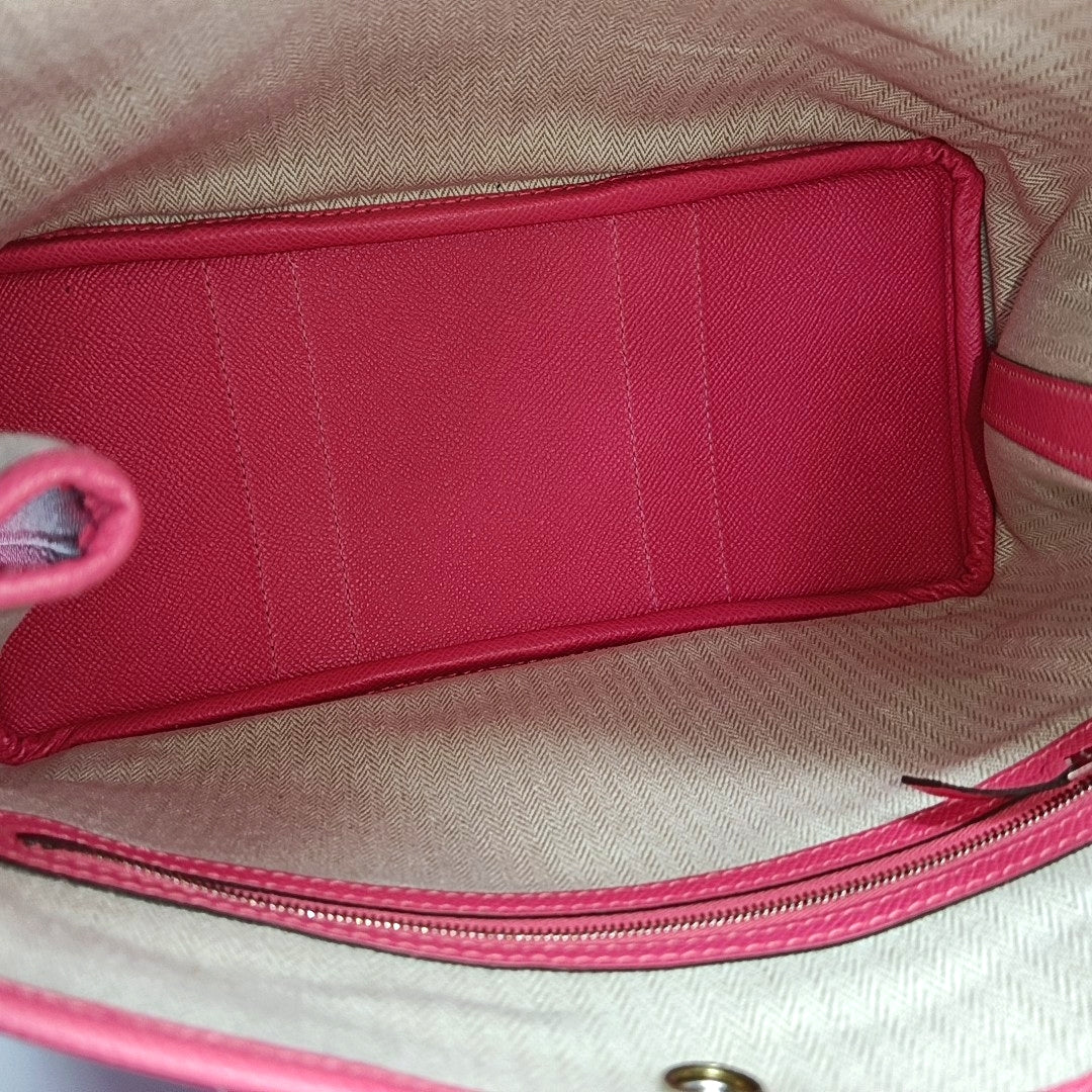 Authenticated pre-owned  Garden Party 30 Epsom Pink - Top Handle Bag at Looply