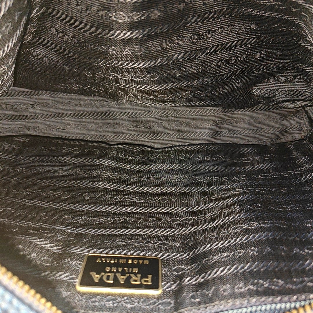 Nylon Quilted Nylon Blue