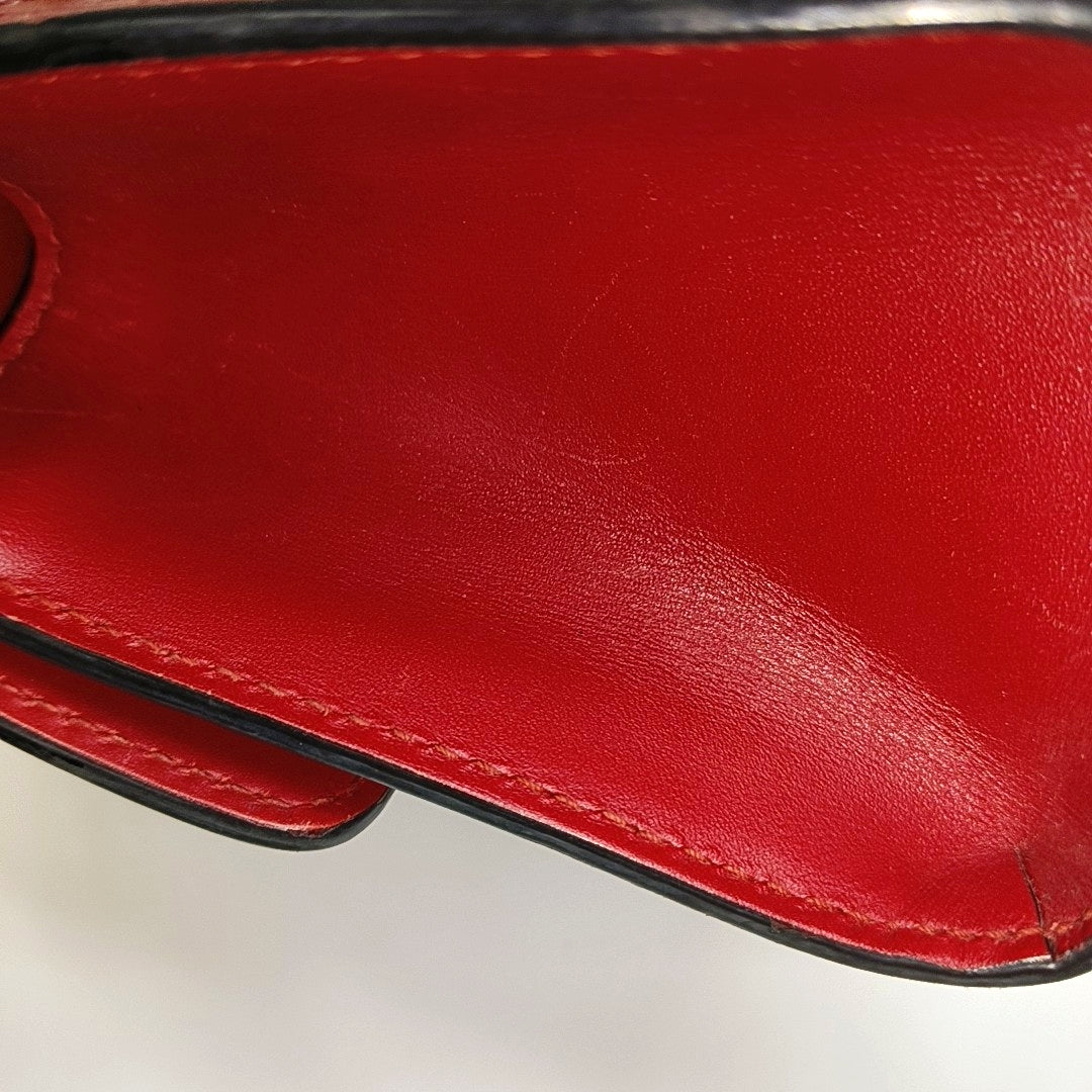 Authenticated pre-owned  Padlock Small Monogram Calfskin Red - Shoulder Bag at Looply