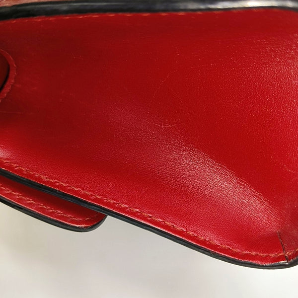 Authenticated pre-owned  Padlock Small Monogram Calfskin Red - Shoulder Bag at Looply